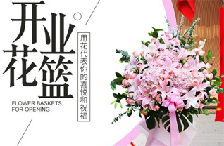 湖南长沙岳麓区桔子洲街道花篮配送